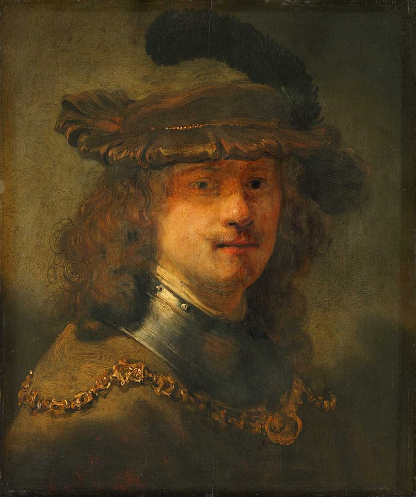 Govert Flinck Rembrandt'ın Portresi