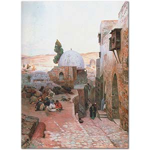 Gustav Bauernfeind Kudüs'te Sokak