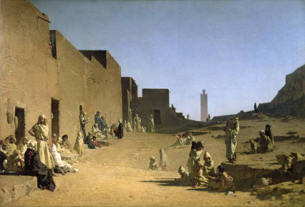 Gustave Achille Guillaumet Sahra Cezayir