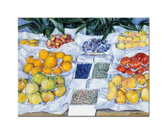 Gustave Caillebotte Meyve Standı