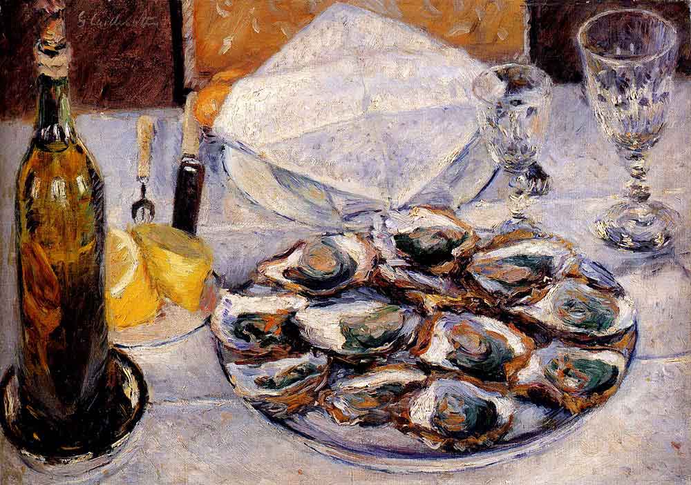 Gustave Caillebotte Midyeli Natürmort