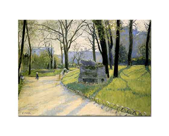 Gustave Caillebotte Monceau Parkı