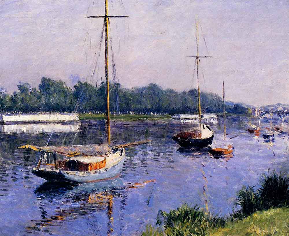 Gustave Caillebotte Tekneler