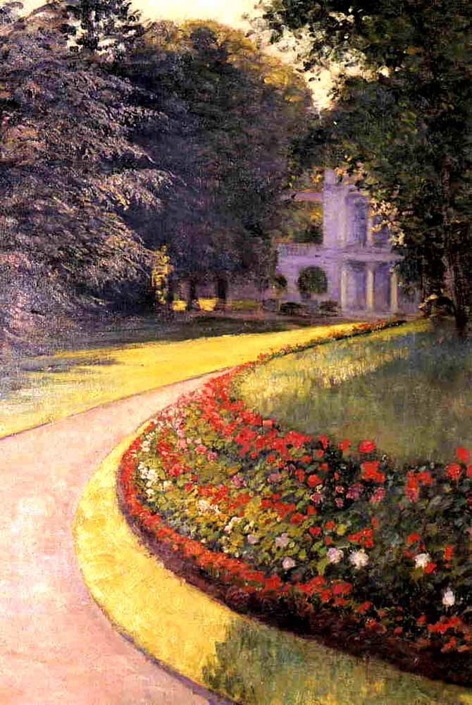 Gustave Caillebotte Yerres Parkı