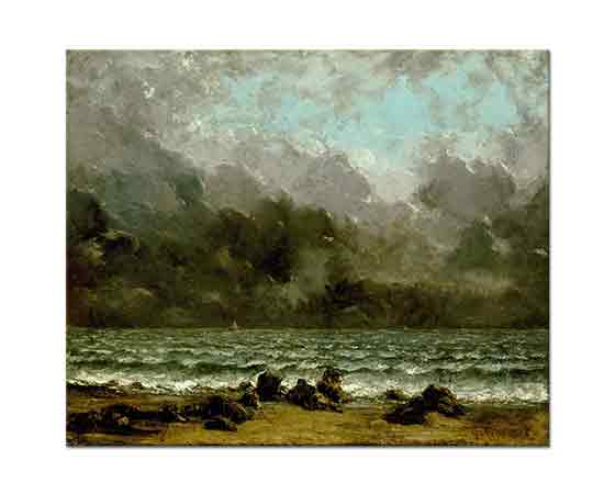 Gustave Courbet Deniz