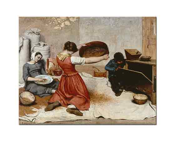 Gustave Courbet Elek Yapanlar