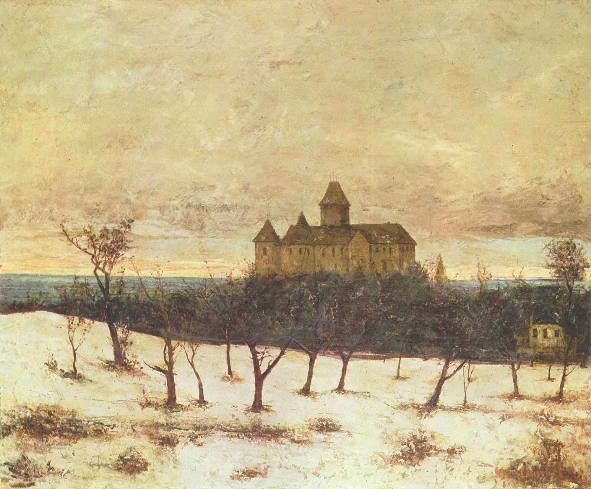 Gustave Courbet Neuenburger Denizi