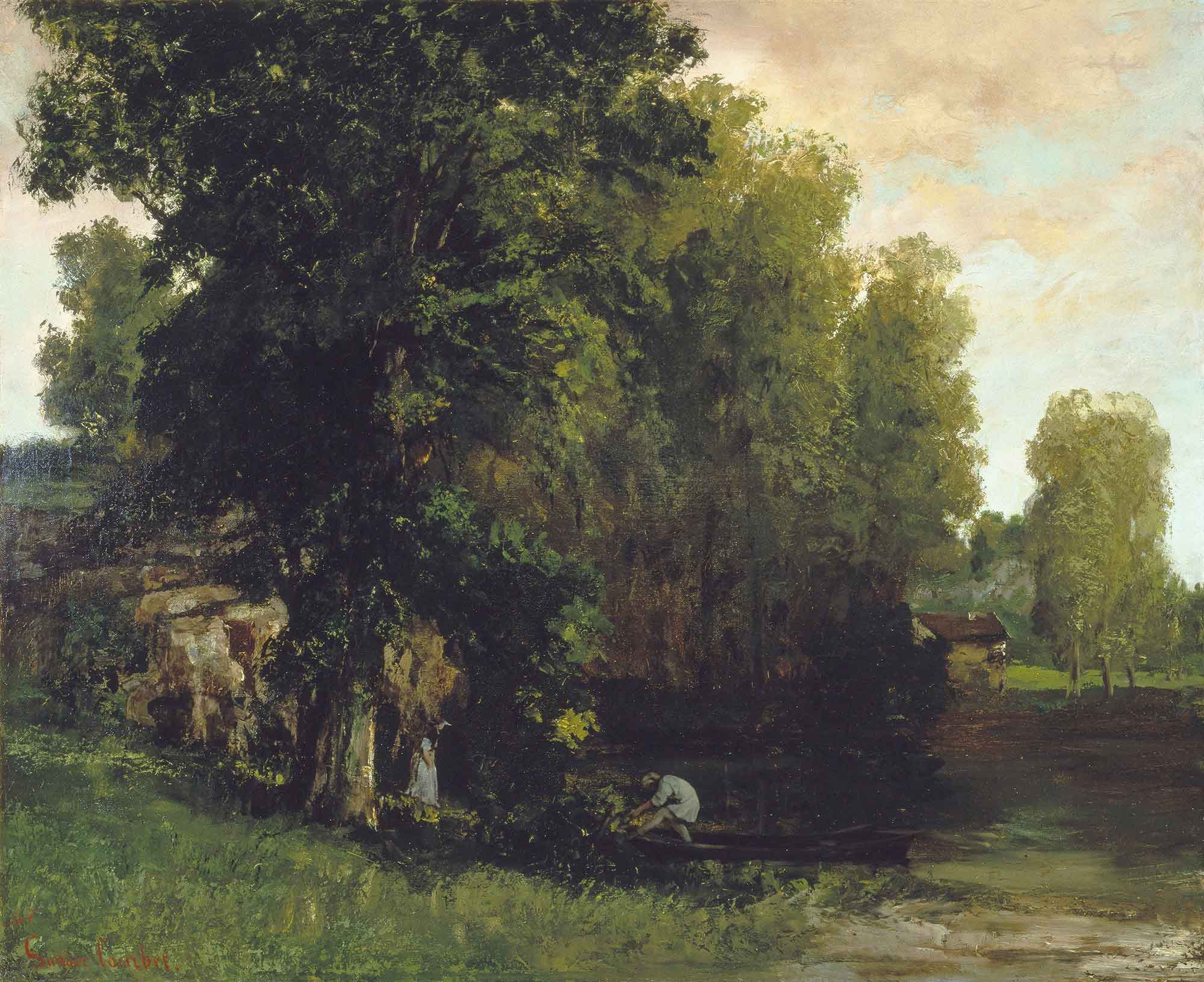 Gustave Courbet Su Kenarı