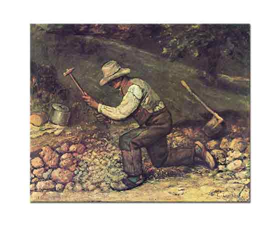 Gustave Courbet Taş işçisi