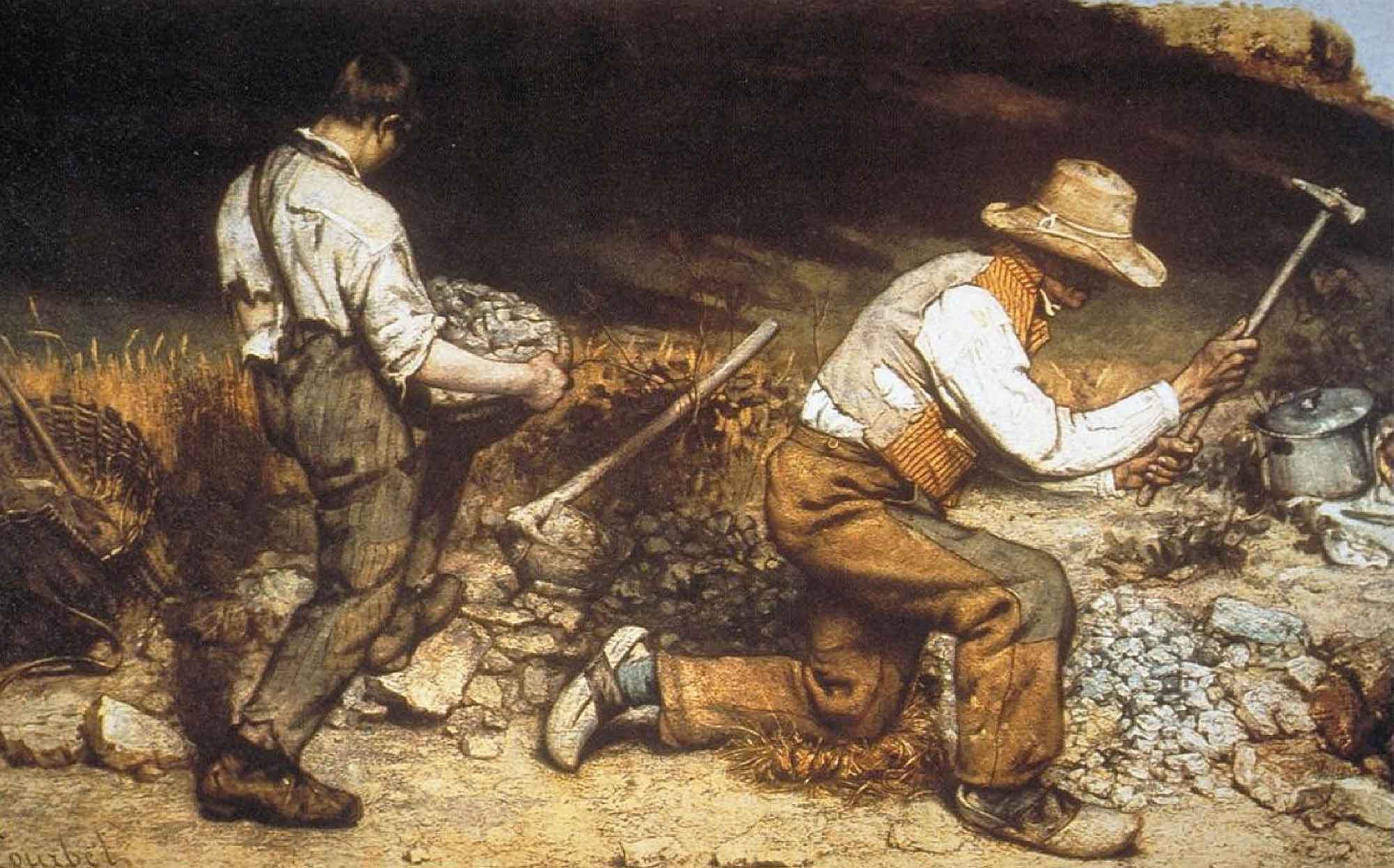 Gustave Courbet Taş Kıranlar