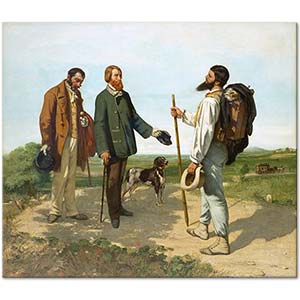 Gustave Courbet Karşılaşma