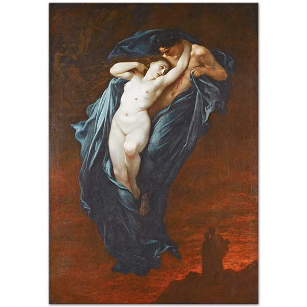 Gustave Dore Paolo ve Riminili Francesca