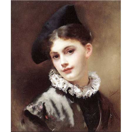 Gustave Jean Jacquet Cilveli Tebessüm