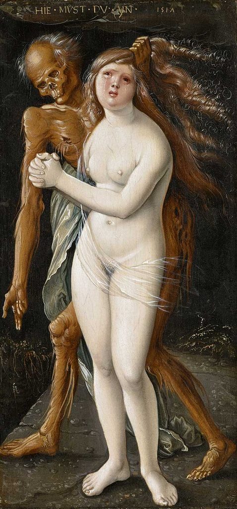 Hans Baldung Grien Genç Kız ve Ölüm