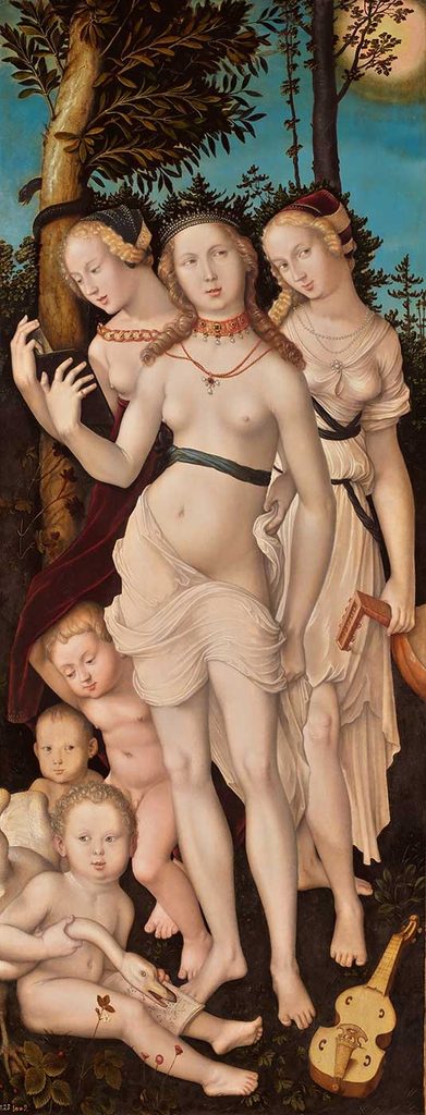 Hans Baldung Grien Armoni Üç Güzeller