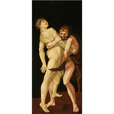 Hans Baldung Grien Herkül ve Antus