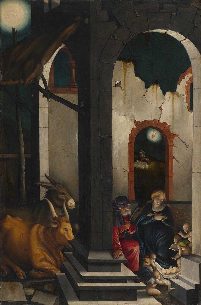 Hans Baldung Grien İsa'nın Doğumu