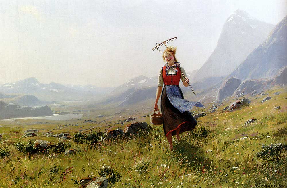 Hans Dahl Dağlarda Yürüyüş