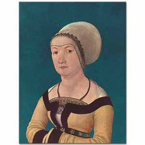 Hans Holbein the Elder Bir Kadının Portresi
