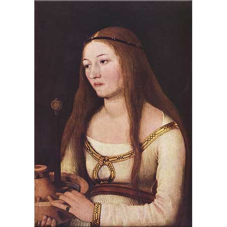 Hans Holbein the Elder Katherina Schwarz'ın Portresi