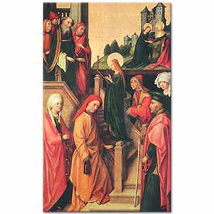 Hans Holbein the Elder Meryem Tapınağı