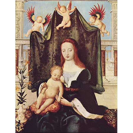 Hans Holbein the Elder Meryem ve Çocuğu