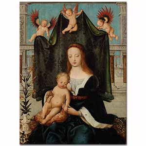 Hans Holbein the Elder Meryem ve Çocuğu