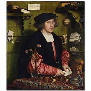 Hans Holbein the Elder Tüccar Georg Gisze