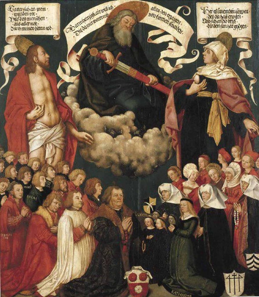 Hans Holbein the Elder Ulrich Schwarz ve Ailesi