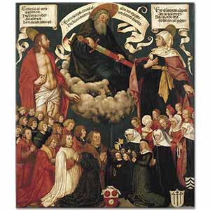 Hans Holbein the Elder Ulrich Schwarz ve Ailesi