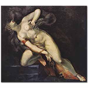 Heinrich Füssli Ölümden Sonra Takip Eden Günah