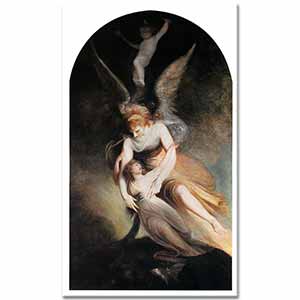 Heinrich Füssli Penelope Boothby'nin Yükselişi