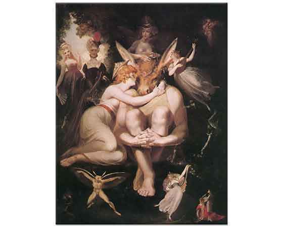 Heinrich Füssli Titania ve Oberon