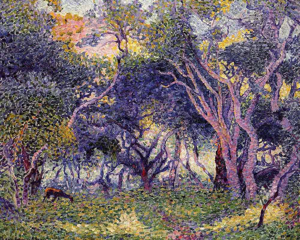 Henri Edmond Cross Ağaçların içinden