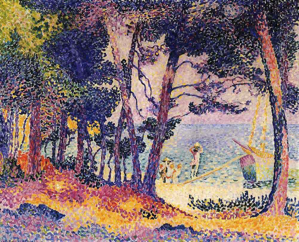 Henri Edmond Cross Çam Ağaçları