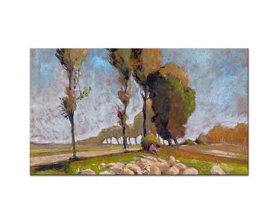 Henri Edmond Cross Çoban ve Koyunları