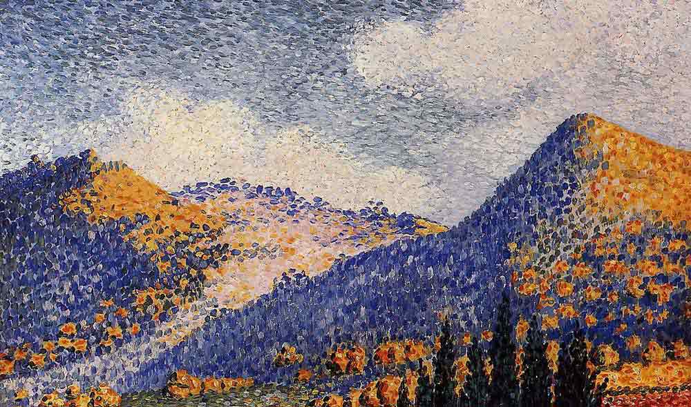 Henri Edmond Cross Küçük Maresque Dağları