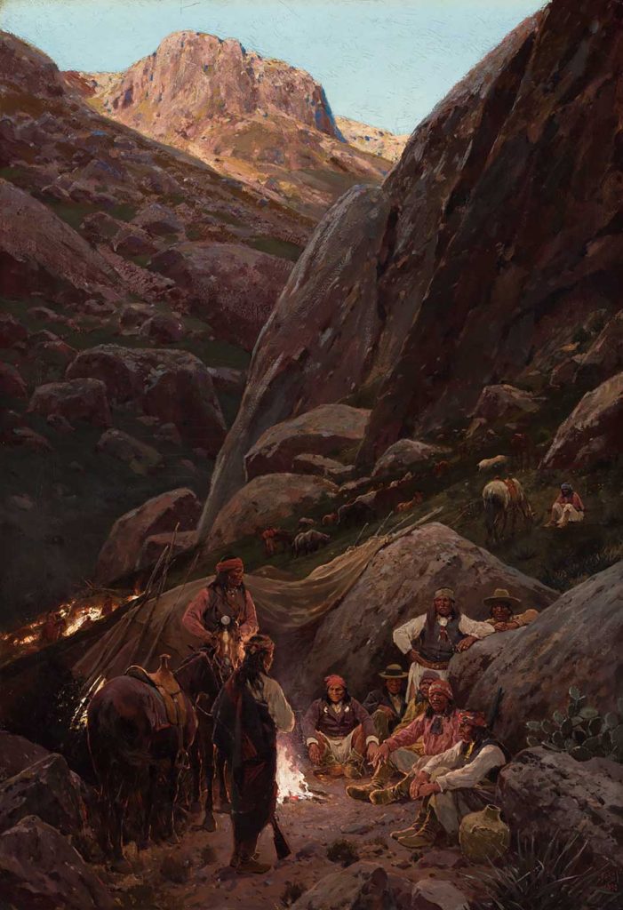 Henry Farny Dönek Apaçiler