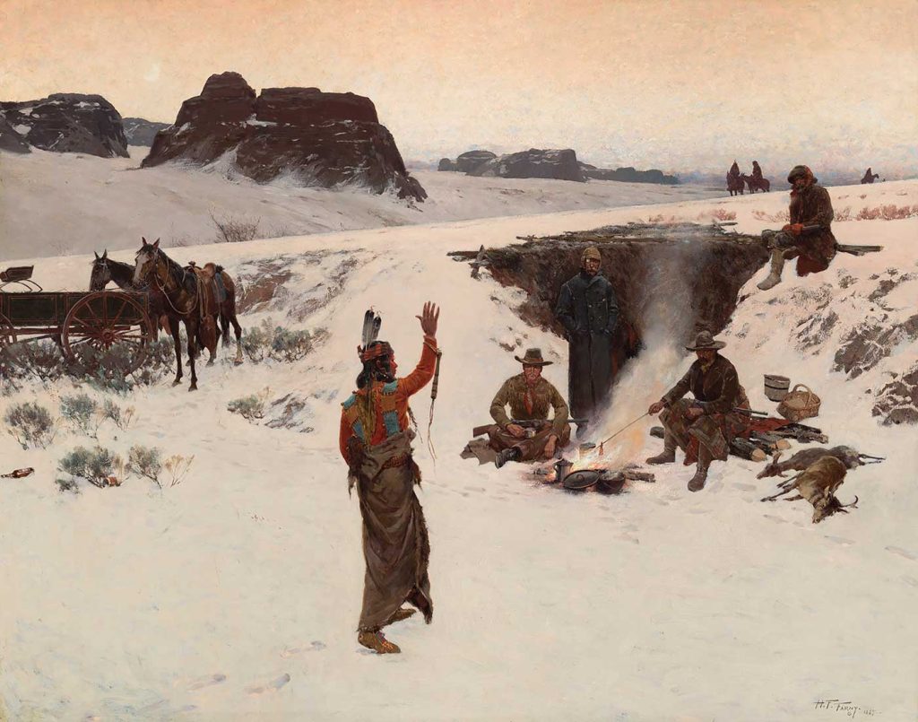 Henry Farny Hoş Karşılanmayan Misafirler