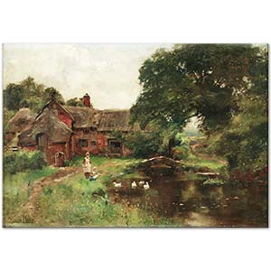 Henry John Yeend King Ördeklere Yem Verirken
