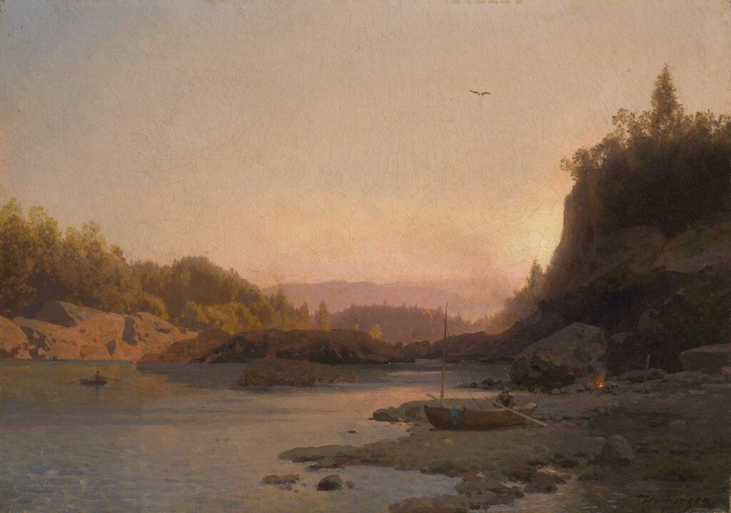 Herman Herzog Susquehanna'da Akşam