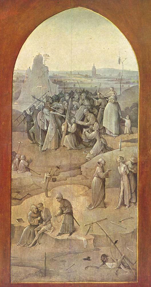 Hieronymus Bosch Haç Taşıyan Mesih