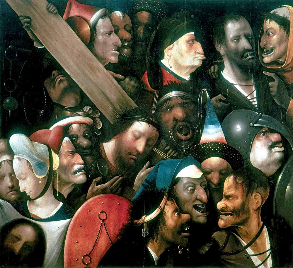 Hieronymus Bosch Mesih Haç Taşırken
