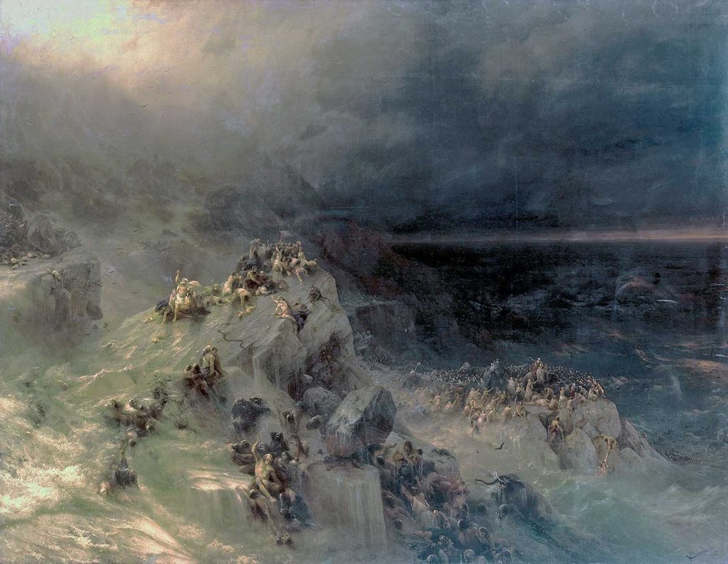 Ayvazovski Nuh Tufanı