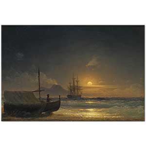 Ayvazovski Sahilde Balıkçılar