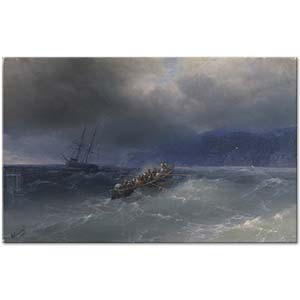 Ayvazovski Gemi Kazası 1893