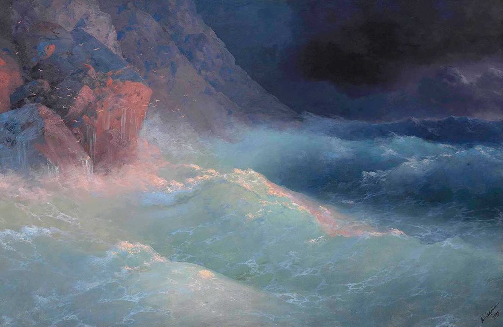 Ayvazovski Fırtına Dalgaları