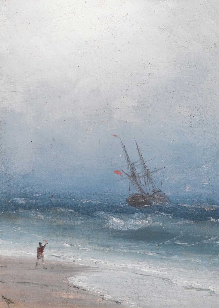 Ayvazovski Fırtına Uyarısı