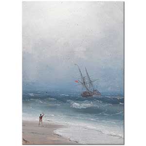 Ayvazovski Fırtına Uyarısı