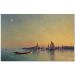 Ayvazovski Venedik Manzarası